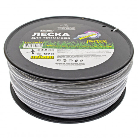 Леска круг с металлической жилой  3,0 бухта 120 м, ЧЕГЛОК™ (8)